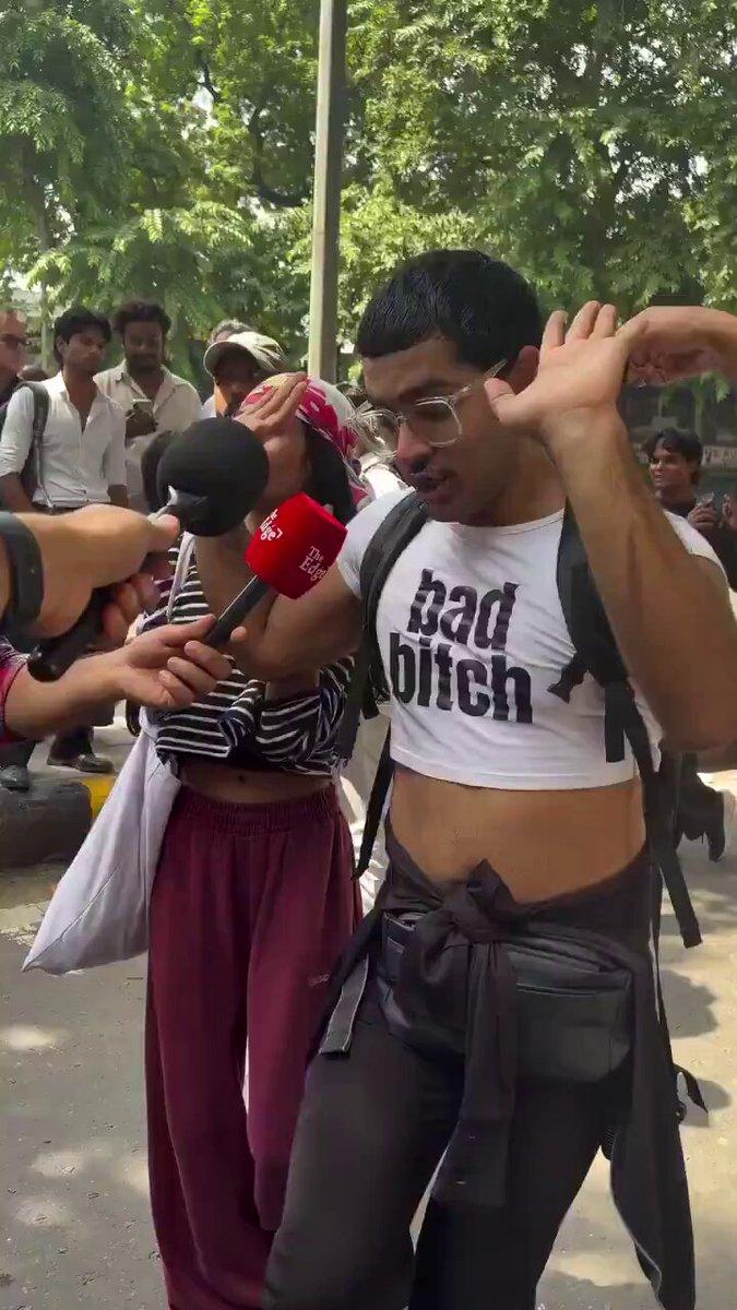 Another video: In India, Protests have become a source of entertainment for Gen-Z after Bollywood, Gym and Cricket.