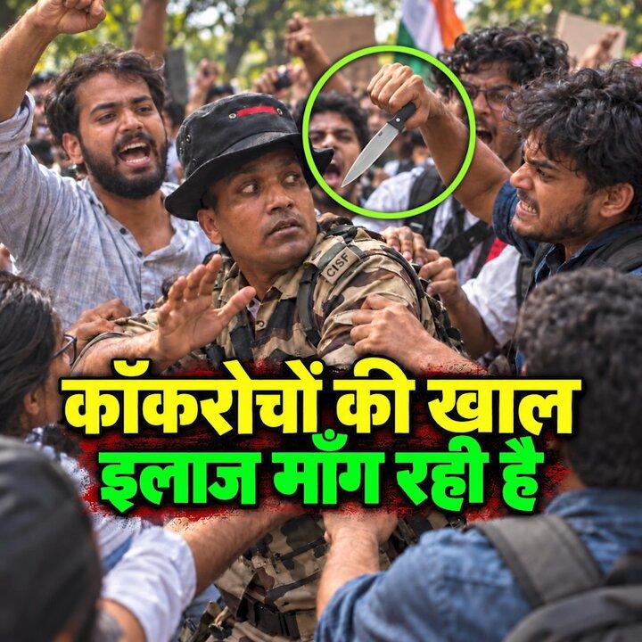 कॉकरोचों की खाल इलाज माँग रही है