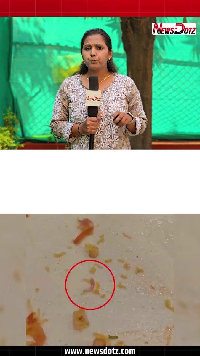 Live Worm Allegedly Found in Food at Warje Restaurant, Video Goes Viral A customer at Amarpali Family Resto & Bar in Warje, Pune, has allegedly claimed that a live worm was found in