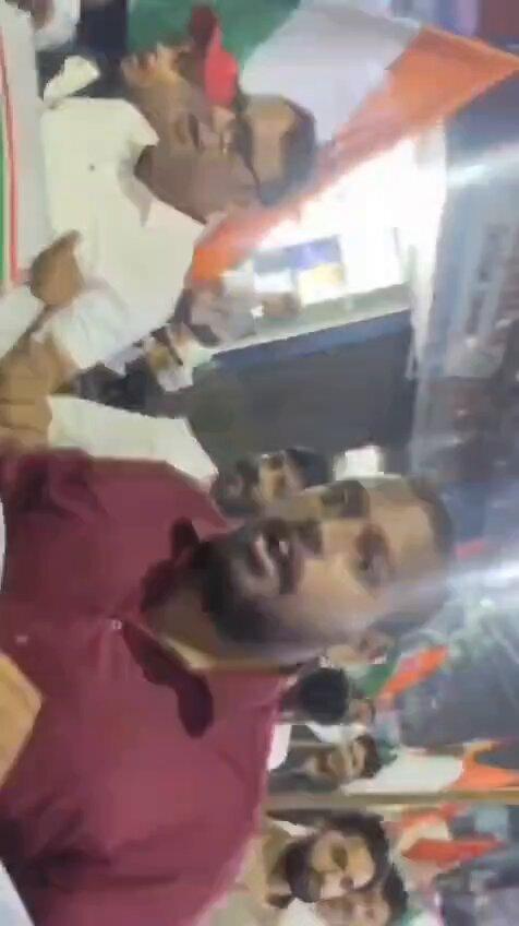 Yesterday night a protest rally was organized in demand of Arrest Gyanesh Kumar & must go.