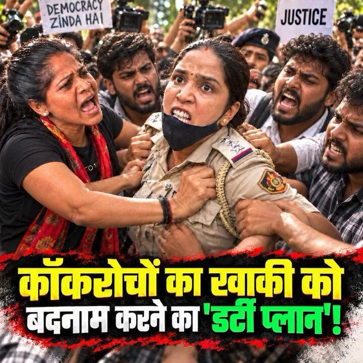 Cockroaches’ ‘Dirty Plan’ to Malign the Delhi Police 🚨