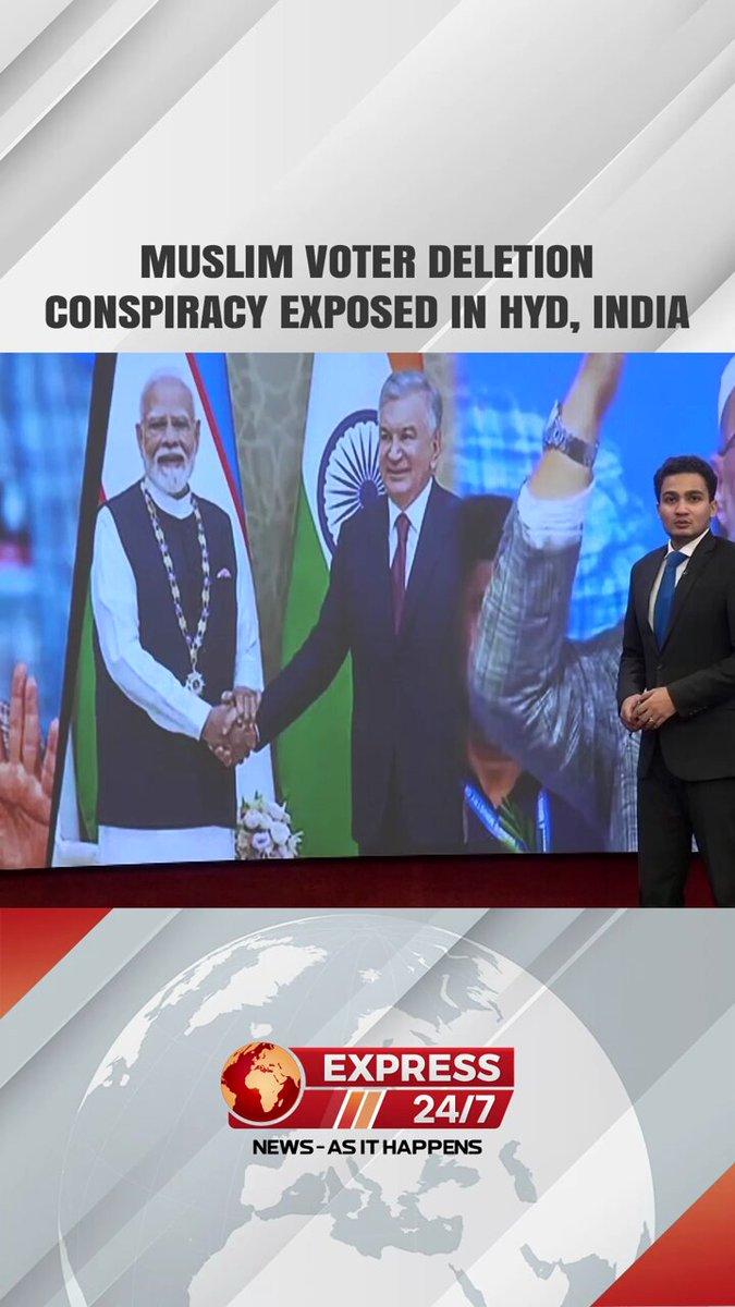 Muslim Voter Deletion Conspiracy Exposed in Hyderabad, India | Express247
