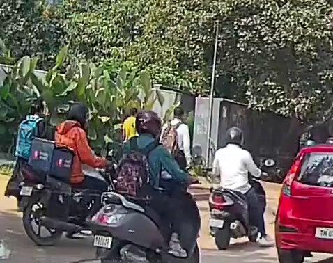 on footpath ! A transformer box on the footpath outside the Amazon office on Baglur Main Road exploded, injuring two persons walking on the pavement. One fell and suffered severe bur