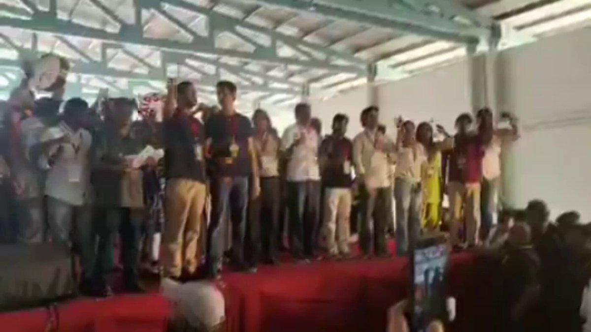 YouTuber Dhruv Rathee, actor Prakash Raj and CJP founder Abhijeet Dipke join the protest against SIR in at Freedom Park in today