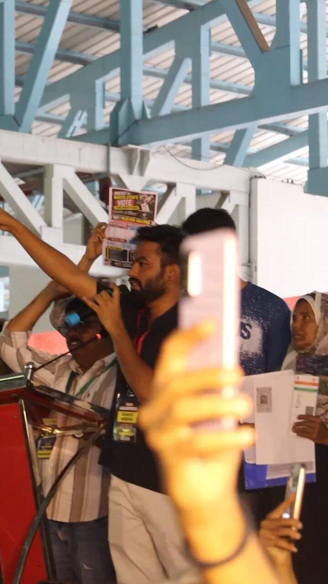 Gyanu resign do CJP protest in Bangalore.