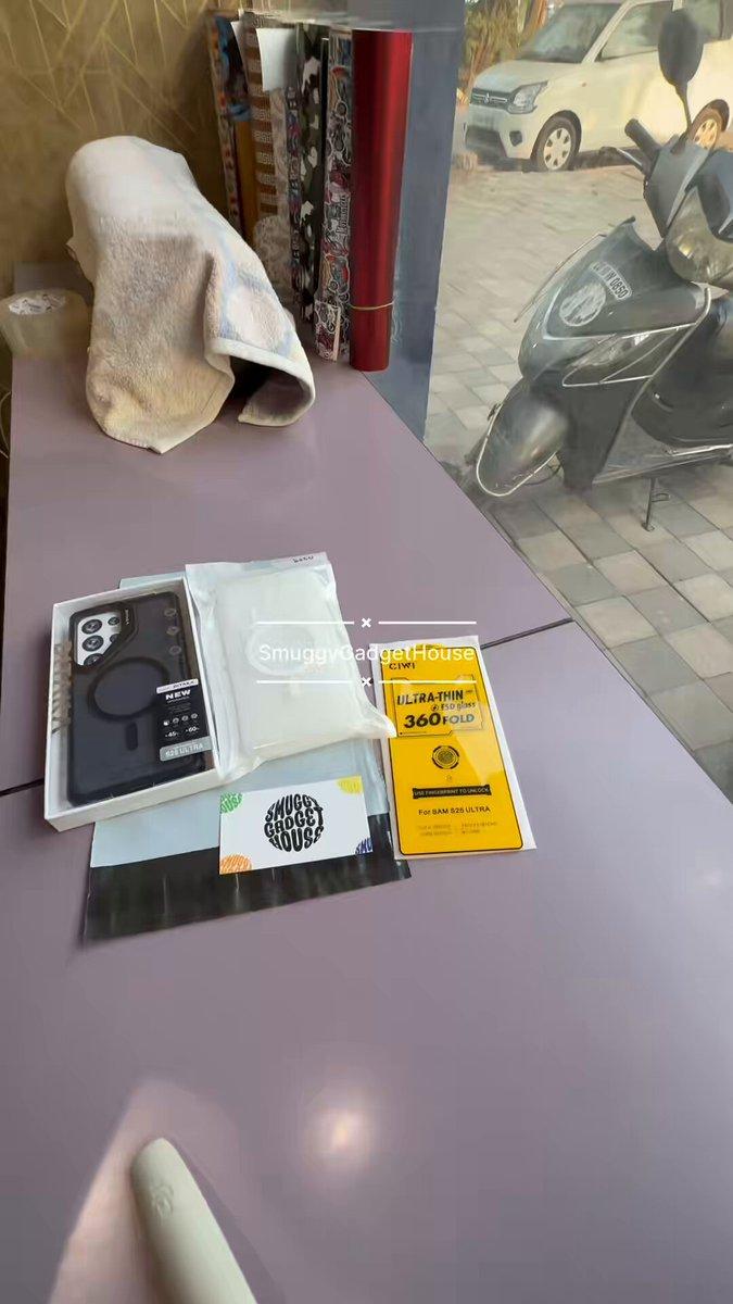 S25 Ultra MagSafe case combo for Mr Raghu 😎 Delivery location Thank You ☺️ for Shopping from SmuggyGadgetHouse 🛍️, Tracking details shared on your Registered Mobile 📱 Number. 🎁 -
