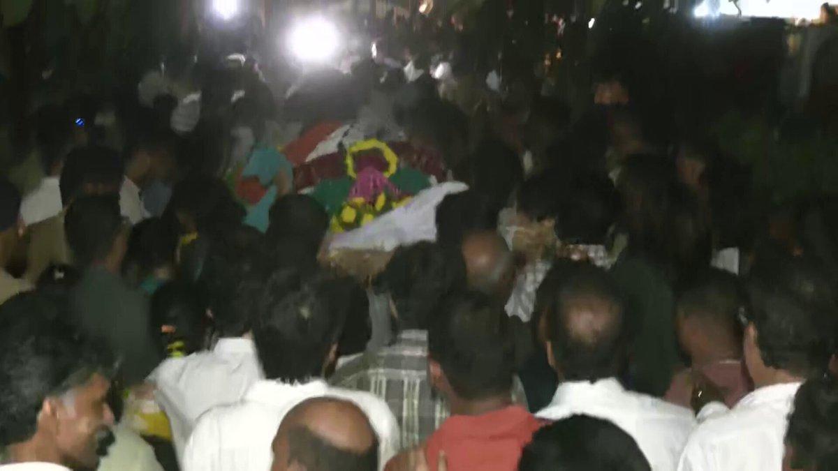 Nana Patekar’s Being Taken to Cremation Ground The mortal remains of late veteran actor Nana Patekar are being taken to the cremation ground in Pune, where his last rites will be perfor