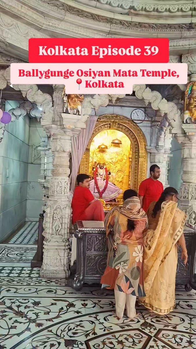 Humari Kuldevi Maa Sachiya Mata Mandir, Ballygunge, 📍Kolkata Kolkata mein Rajasthan dhoondh liya! Aap gaye ho yahan?