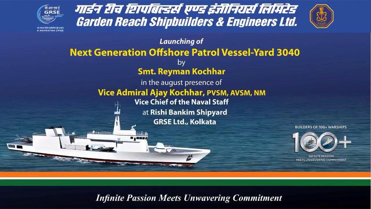 RT by @deathfromabovv: has launched the 3rd NGOPV (INS Shreyas) for the at today.