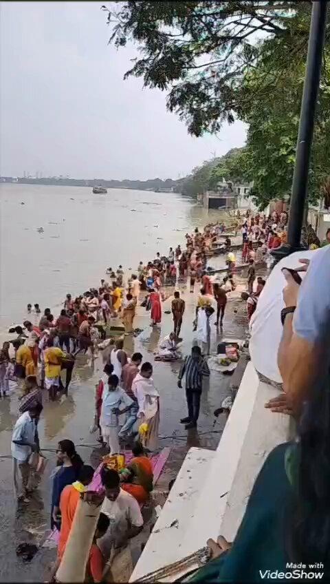 RT by @IndianTrainFan: Mahalaya 2026 at kumartuli ghat