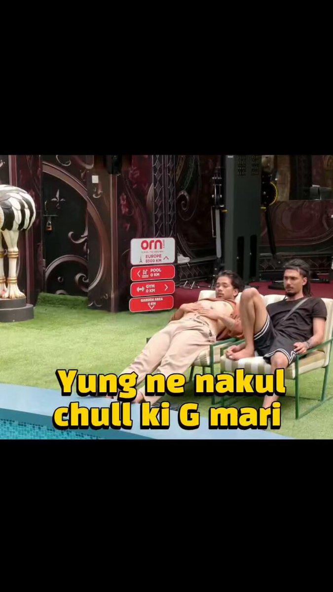 RT by @ch48371: Is bkl ko mumbai se bahar jane nhi denge mumbai mein gali gali mein nakul k jaise bahot milenge 😌😂 #yungdsa #biggboss #pune