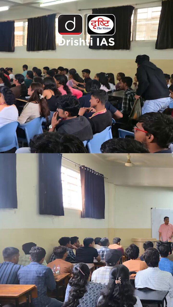 How to Prepare for the Civil Services? An insightful session by Sachin Kadam Sir at AISSMS College of Engineering on understanding the right approach to Civil Services preparation.