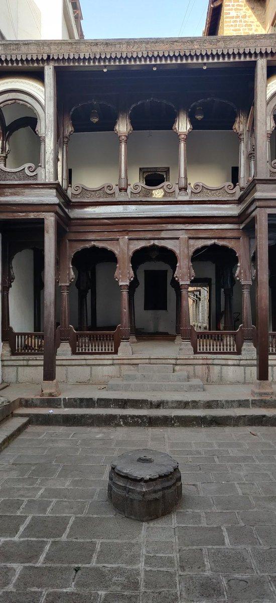 RT by @MulaMutha: The conserved palace of Nana Phadnis at , from where he ran the politics of the entire country from the 1761-1800, for 35 yrs. शर्थीने राज्य राखले is the phrase used with respec