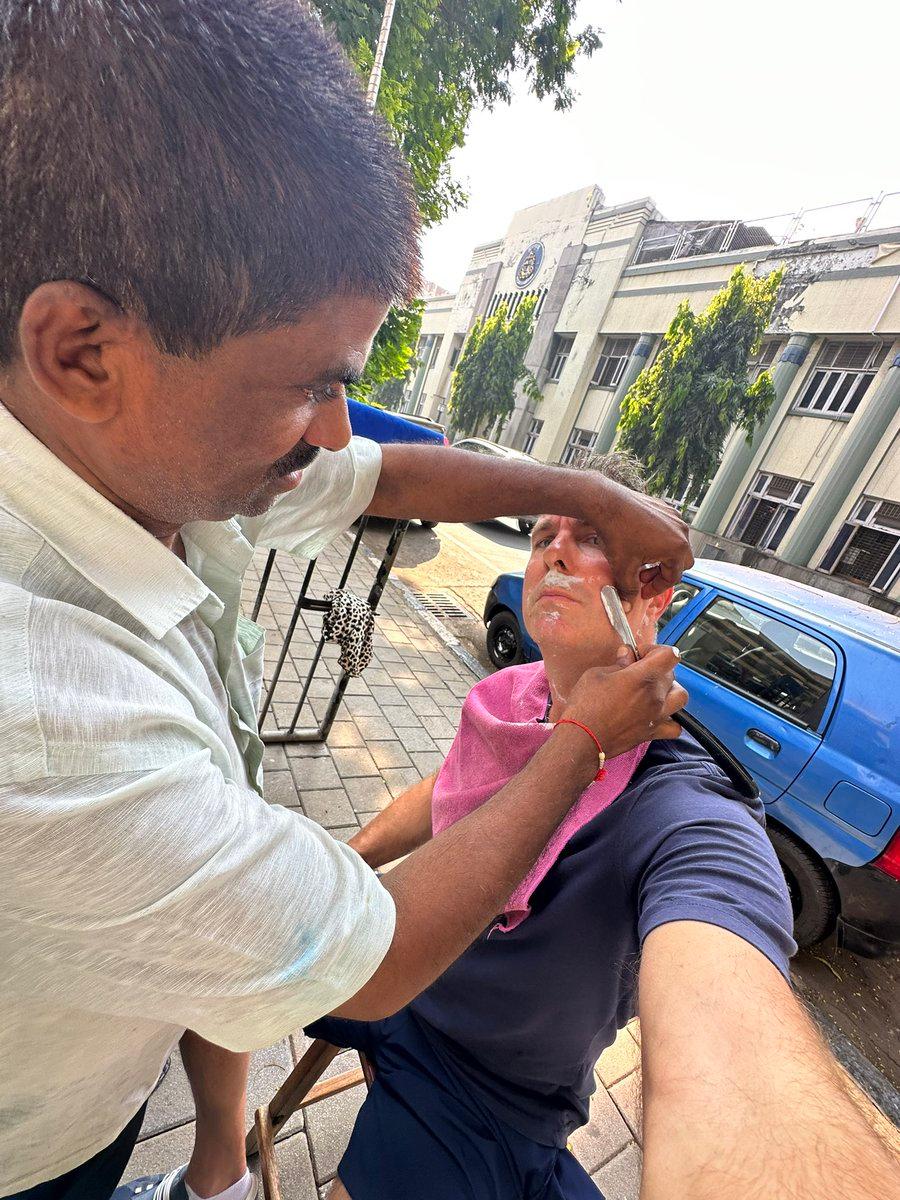 RT by @kartiksriniva20: Monday is shaving day on the Orminston Road with my good friend Dinjayal ..