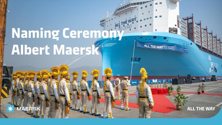 RT by @lifetempor: Look back with us at the highlights of our 11th dual-fuel vessel, Albert Mærsk, in , – a milestone in our journey towards decarbonising shipping🇮🇳🎉 Lea