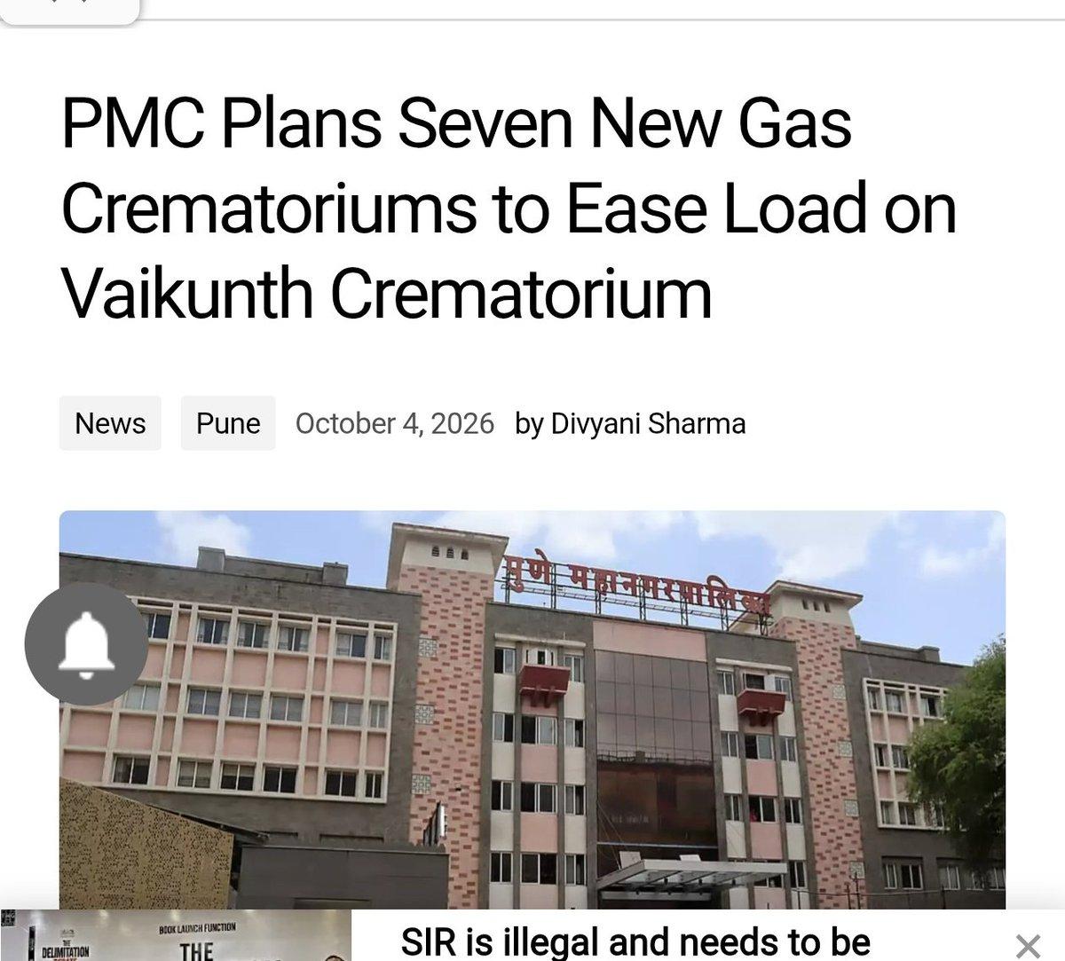 Builders and localities protest "no cremation here", so idle sites stay idle. 12 sites were martyred for . Building 7 new gas units won't help until load is actually shifted.