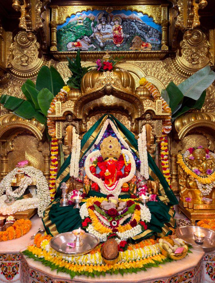 🙏 Ganapati Bappa Moriya 🌹 Mangal Murti Moriya 🙏🙏 Today's Morning Arati Darshan 🙏 Shree Siddhivinayak Ganapati Temple 🙏 06/10/2026
