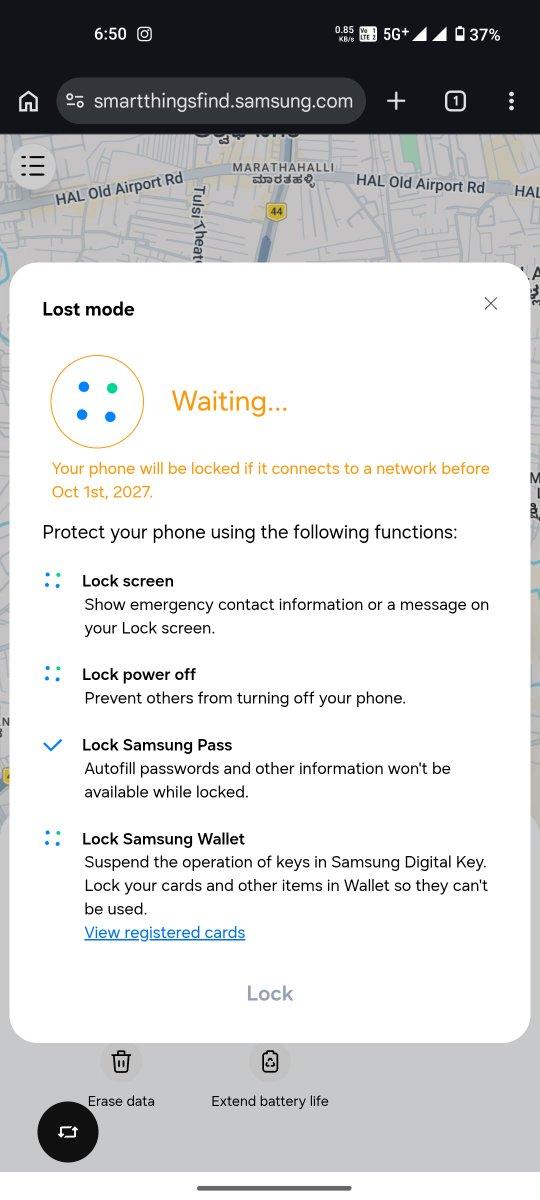 My Samsung S25 Ultra was stolen at a bus stop in Bengaluru. 💔 I’m a student and was still paying the EMI, so this loss has hit me hard. I’ve filed a police complaint and am trying everything to recove