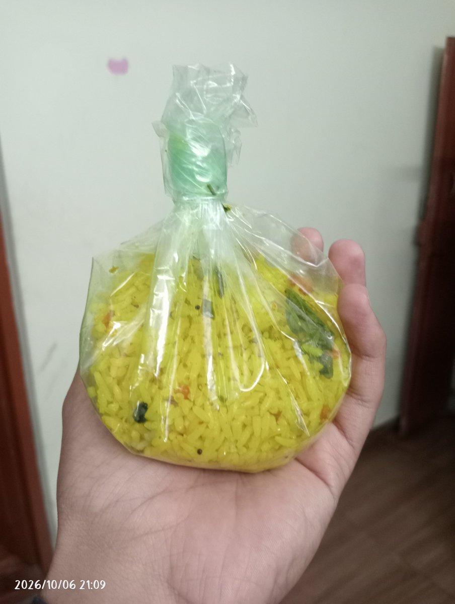 This what you get at Bangalore Half rice 30/- 🥲