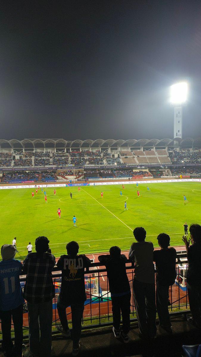 RT by @shaggybirkar: Safe to say, Kanteerava didn’t witness a loss. Lucky charm for Indian football.