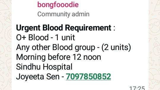RT by @aa_vk1144: @BloodDonorsIn 2unit Any/1unit O+v 8/10@ 📞7097850852 @bloodaid @madihafatima27 @hydwatch @venkatoguri @prasad_gv @kazavk @srinus