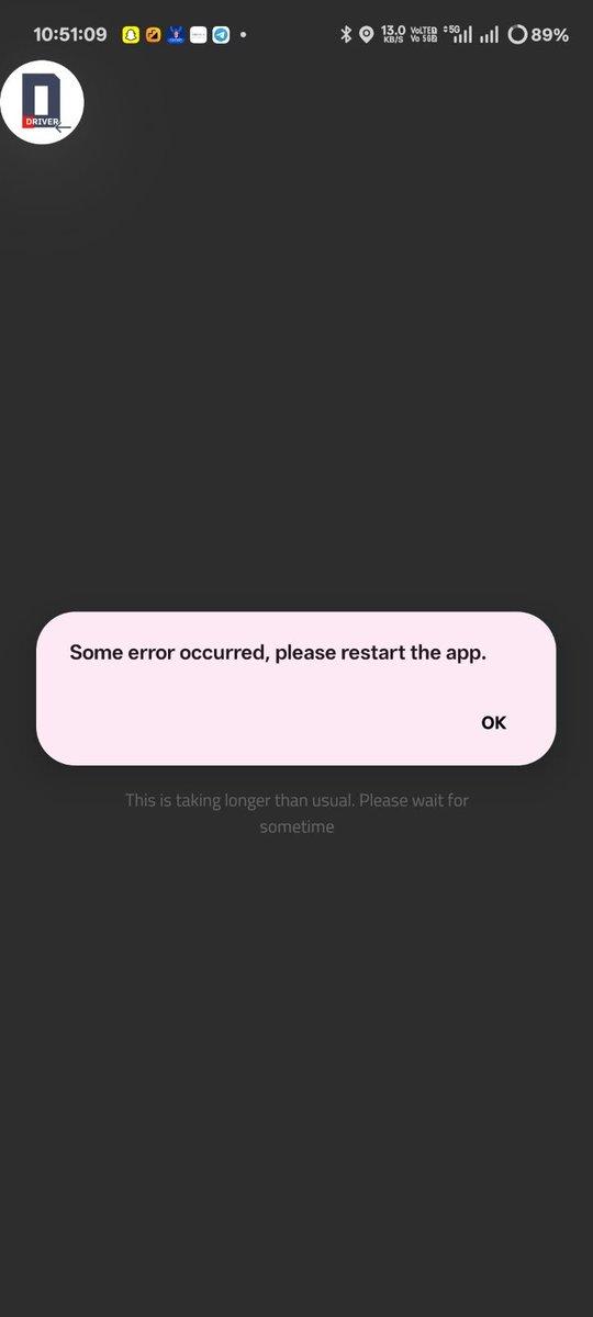 Porter Partner app mein Mumbai mein kuch technical bug chal raha hai jiske wajah se app thik se kaam nahi kar raha hai. Aap yeh tweet post kar sakte hain: Mumbai mein Porter Partner app thik se kaam n