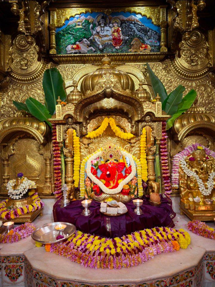 🙏 Ganapati Bappa Moriya 🌹 Mangal Murti Moriya 🙏🙏 Today's Morning Arati Darshan 🙏 Shree Siddhivinayak Ganapati Temple 🙏 10/10/2026