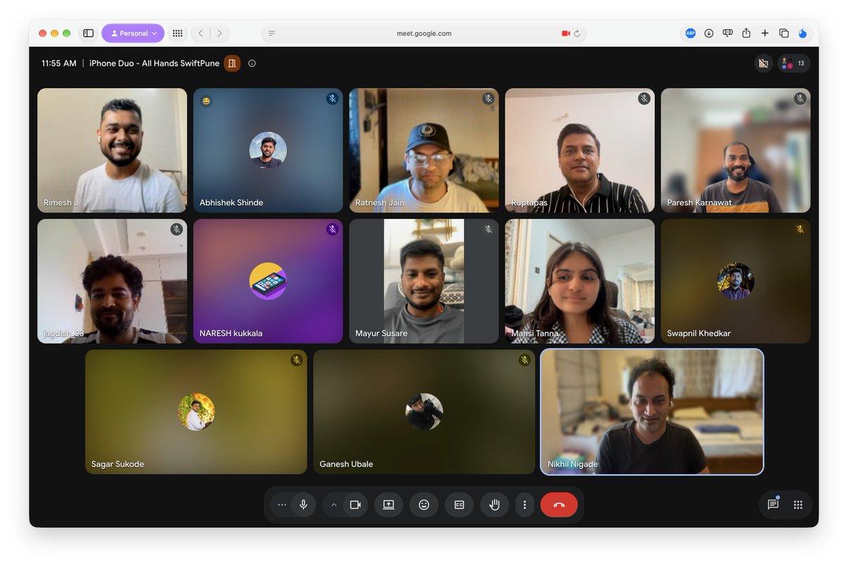 Guest starring @ratneshjain1993 @RecursiveSwift and so many more amazing folks from and beyond