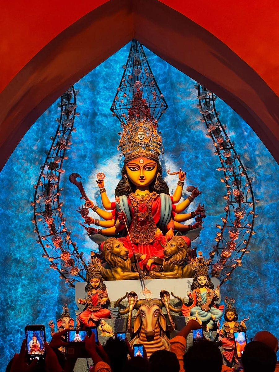 RT by @srineelamraju: Allen Park Durga Puja 2026🙏 #TempleConnect #DurgaPuja #Kolkata #WestBengal #Navratri https://www.templeconnect.com Your Devotional Connect Online