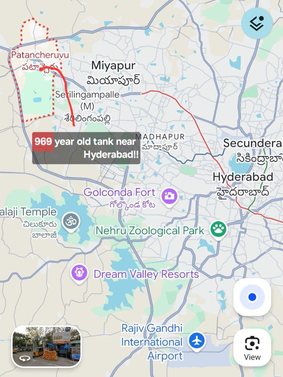 RT by @KRK6993: Did you know that this tank and place called Patancheruvu near #Hyderabad is at least 969 years old? #Kannada inscription found near Patancheruvu belongs to period of Kalyani Chalukya 