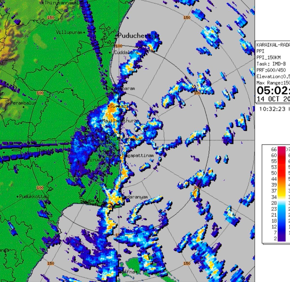 RT by @Thamizhan74: Delta is getting heavy rain from the morning. NorthEast monsoon is setting in unofficially! and KTC along with have to wait till night for their turn!