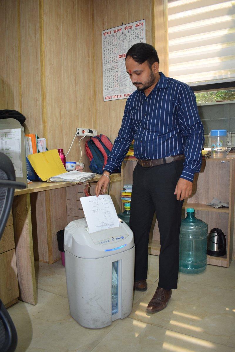 Under , @ndmaindia is driving efforts towards the systematic disposal of old records, better space utilisation & cleaner, more efficient workplaces—reflecting our commitment to