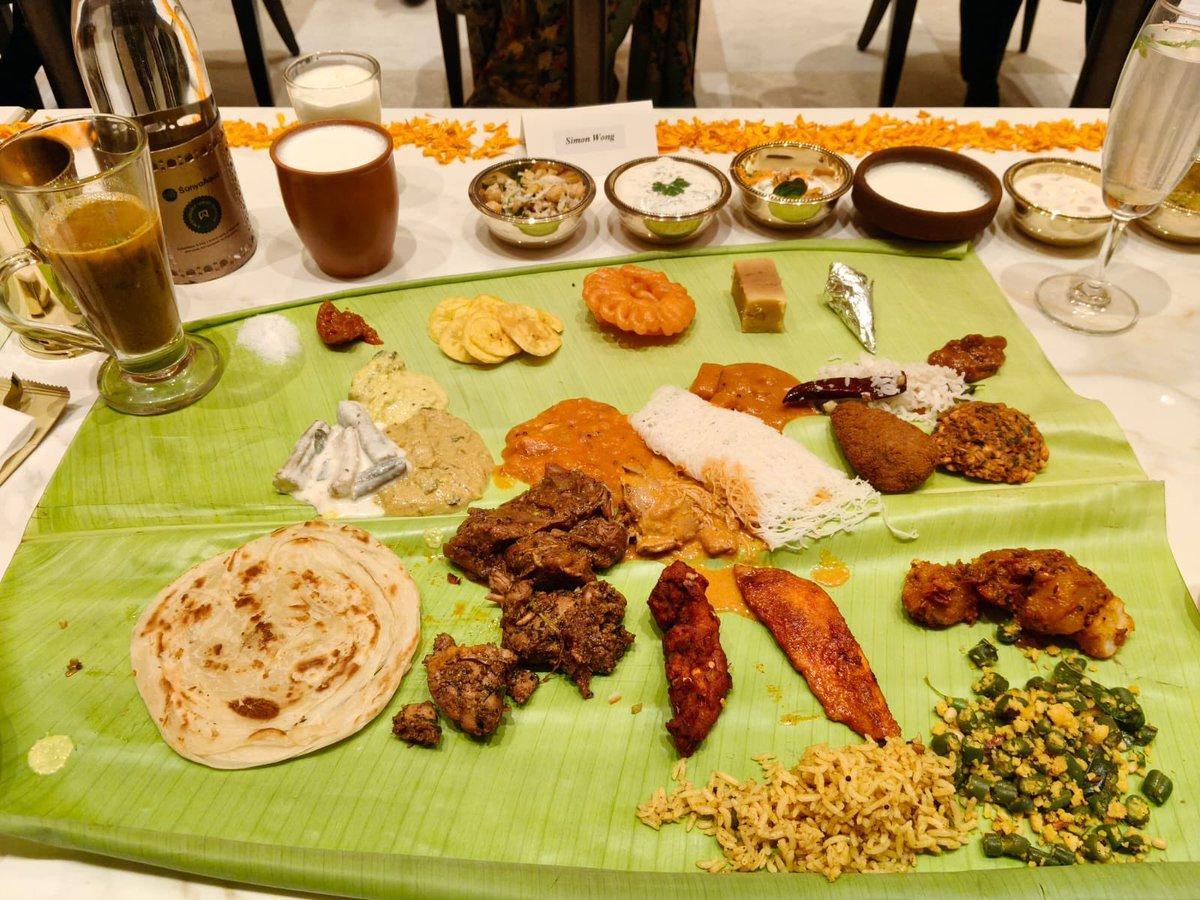 RT by @praveen5_1993: My complete lunch in #Chennai on a banana leaf. I thank all my friends for their recommendations. 😋HC Wong #thali #TamilNadu #suvai