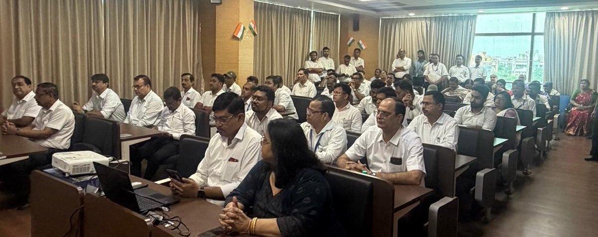R to @aaikolairport: Ms. Aishwariya Sagar, IPS, Deputy Commissioner of Police (New Town), Kolkata, graced the occasion as the Chief Guest and delivered an inspiring address emphasizing transparency, u