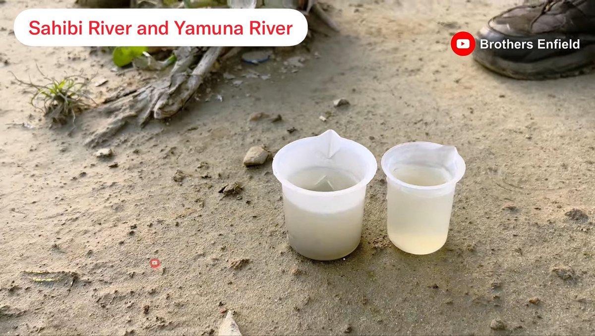 Yamuna River Survey October PH Meter and TDS Meter Reading You can watch full Video on Brothers Enfield You Tube