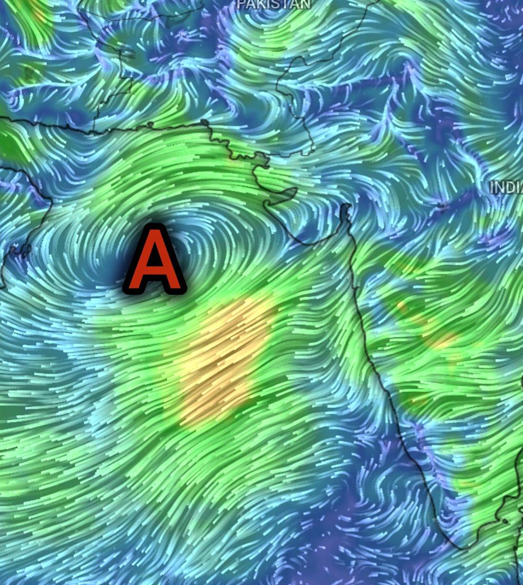 🔴 Record breaking temperature recording nowadays in and , Max. Temperature reached upto 38-39°c 🥵 in October which is not normal 🔴 The reason behind this is a anticyclonic, early withdraw