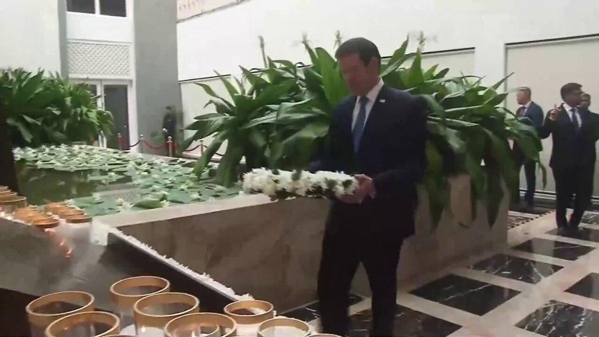 Marco Rubio met Taj Hotel security chief Sunil Kudyadi, who witnessed the 26/11 attacks, and paid tribute to 166 victims, including 6 Americans. Read more on https://shorts91.com/content-detail/47517