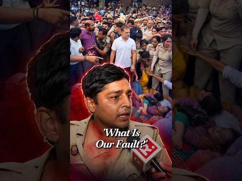 Police Force Systematically Targeted To Provoke Force, Alleges Injured Cop | Congress CEC Protest