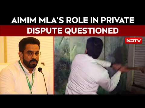 Hyderabad: AIMIM MLA Demolishes Obstruction Blocking Passage To Shop, Oppn Questions Involvement