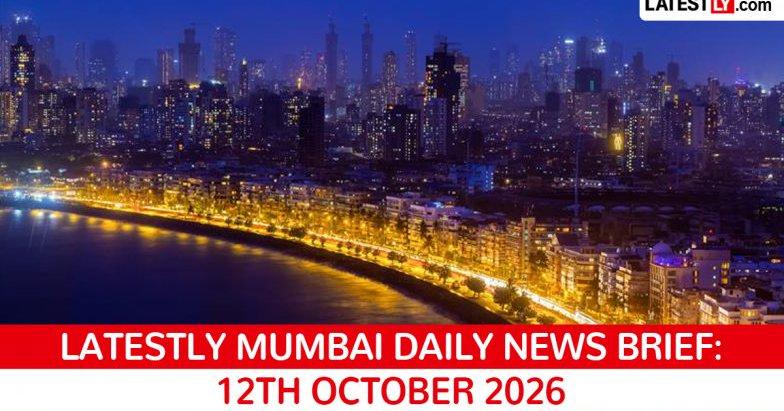 Mumbai Latest News Today on October 12th, 2026: Protests, BMC Fines & Heatwave https://www.latestly.com/india/news/mumbai-latest-news-today-on-october-12th-2026-protests-bmc-fines-heatwave-7641079.htm