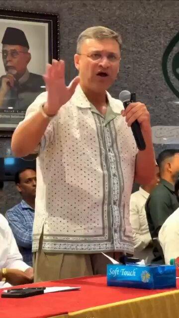 Main aap sab ki duaon ka qarzdaar hoon. Aaj main zinda hoon, toh sirf aapki duaon ki wajah se. Agar aapki duaein nahi hoti, toh shayad main aaj zinda nahi hota. Akbaruddin Owaisi Sahab ❤️