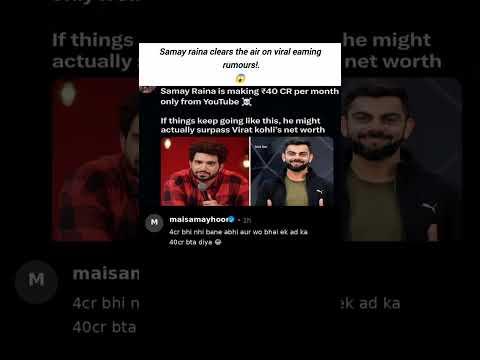🚨😱 SAMAY RAINA FINALLY CLEARS THE AIR ON VIRAL EARNING RUMOURS! 💰🔥