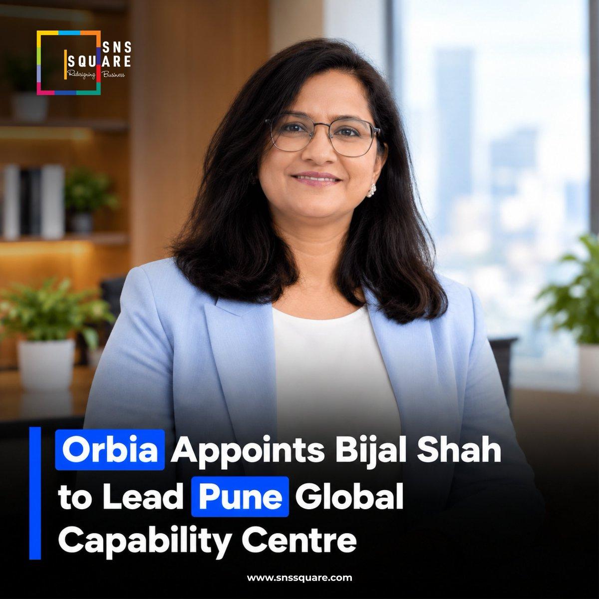 @Orbia appoints BijalShah to lead its Pune GCC, strengthening its leadership and expanding its global capability operations in India.