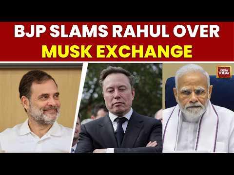 Rahul Gandhi, Elon Musk Spar Over India's Oligarchs | Starlink | BJP | World News | India Today