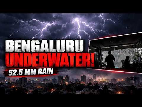 Bengaluru Rain Fury: Thunderstorms Darken Skies, Roads Flood | 52.5mm Rainfall