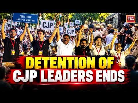 CJP Protest LIVE: CJP Leaders Abhijeet Dipke, Saurav Das, Ashutosh Ranka Released From Detention