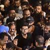 Heavy Police Deployment at Mumbai's Shivaji Park as People Gather Near Ground