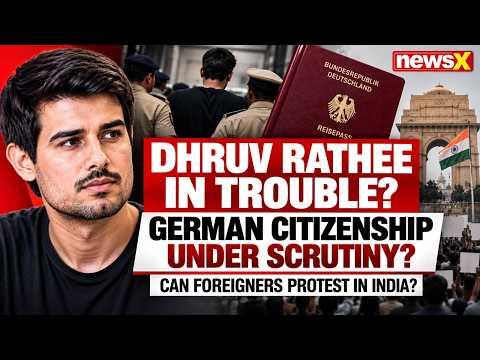 Dhruv Rathee Detained: Why Is His Citizenship Being Questioned? India’s Protest Laws | CJP Protest