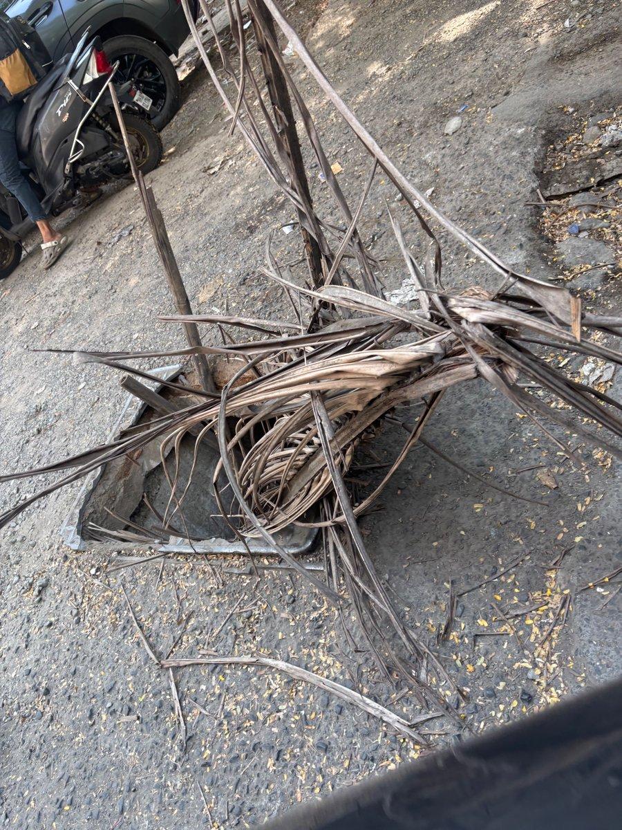 Open manhole near Sai Samast, Deonar East (400088). Shoddily covered and left unsafe. Serious fall risk for pedestrians and two-wheelers, especially at night. Photos attached. Please fix urgently. htt