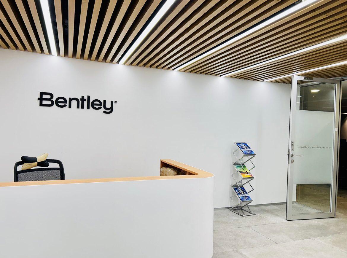 RT by @IndianTrainFan: Based Infrastructure Engineering Software Company - Bentley Systems opens revamped office in .
